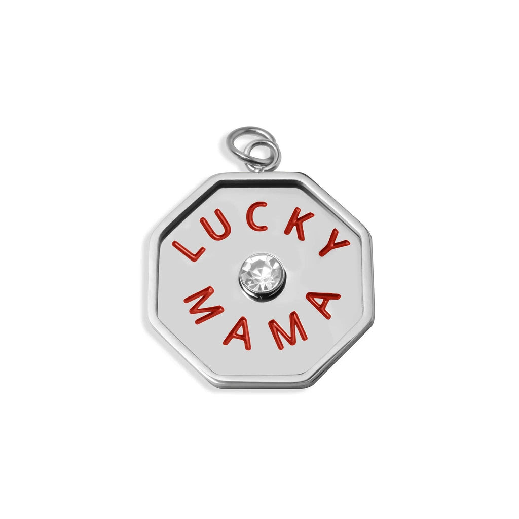 18K Gold PVD Stainless Steel Lucky Mama Charm