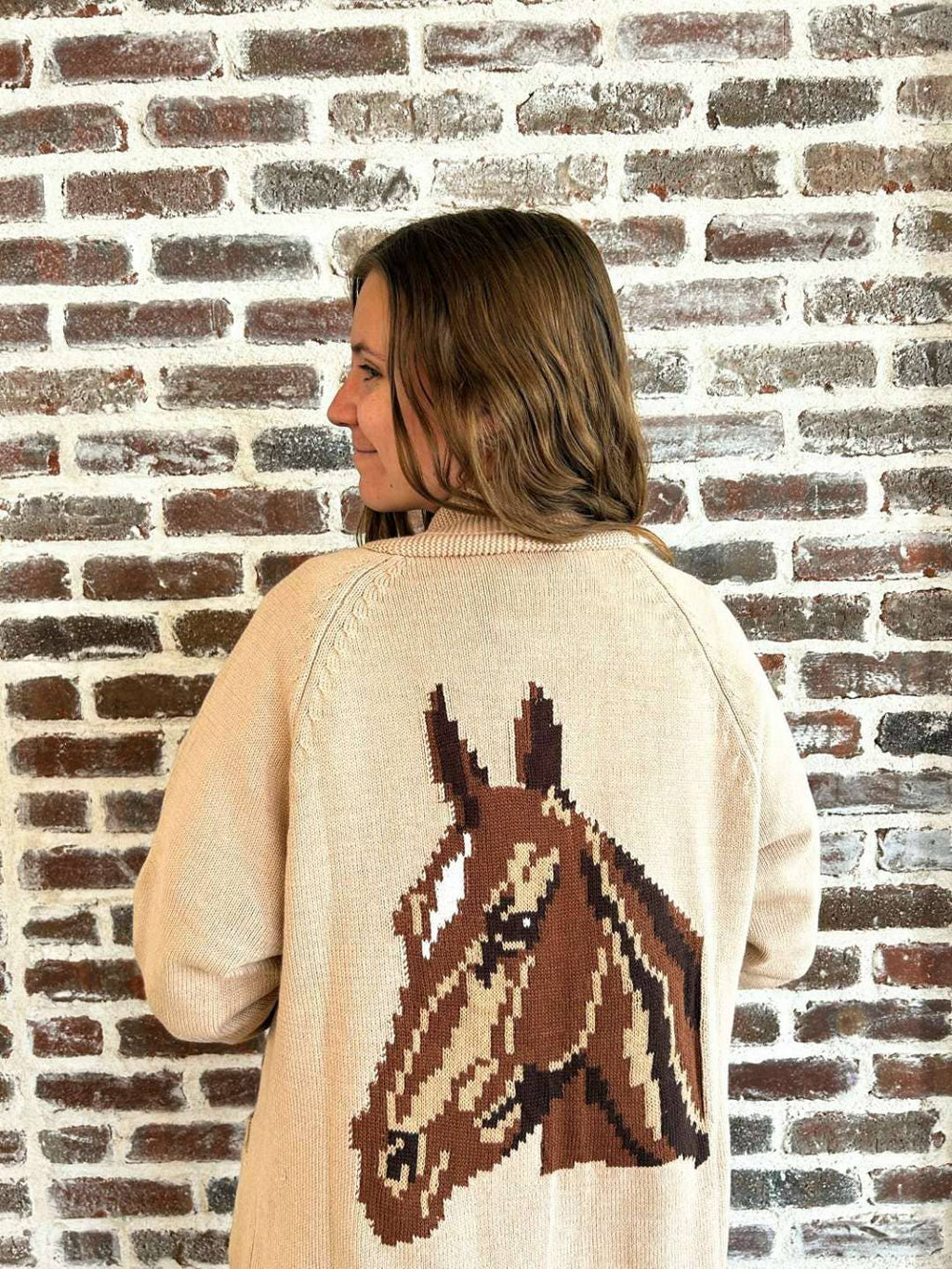 Equine Embrace Jacquard Sweater