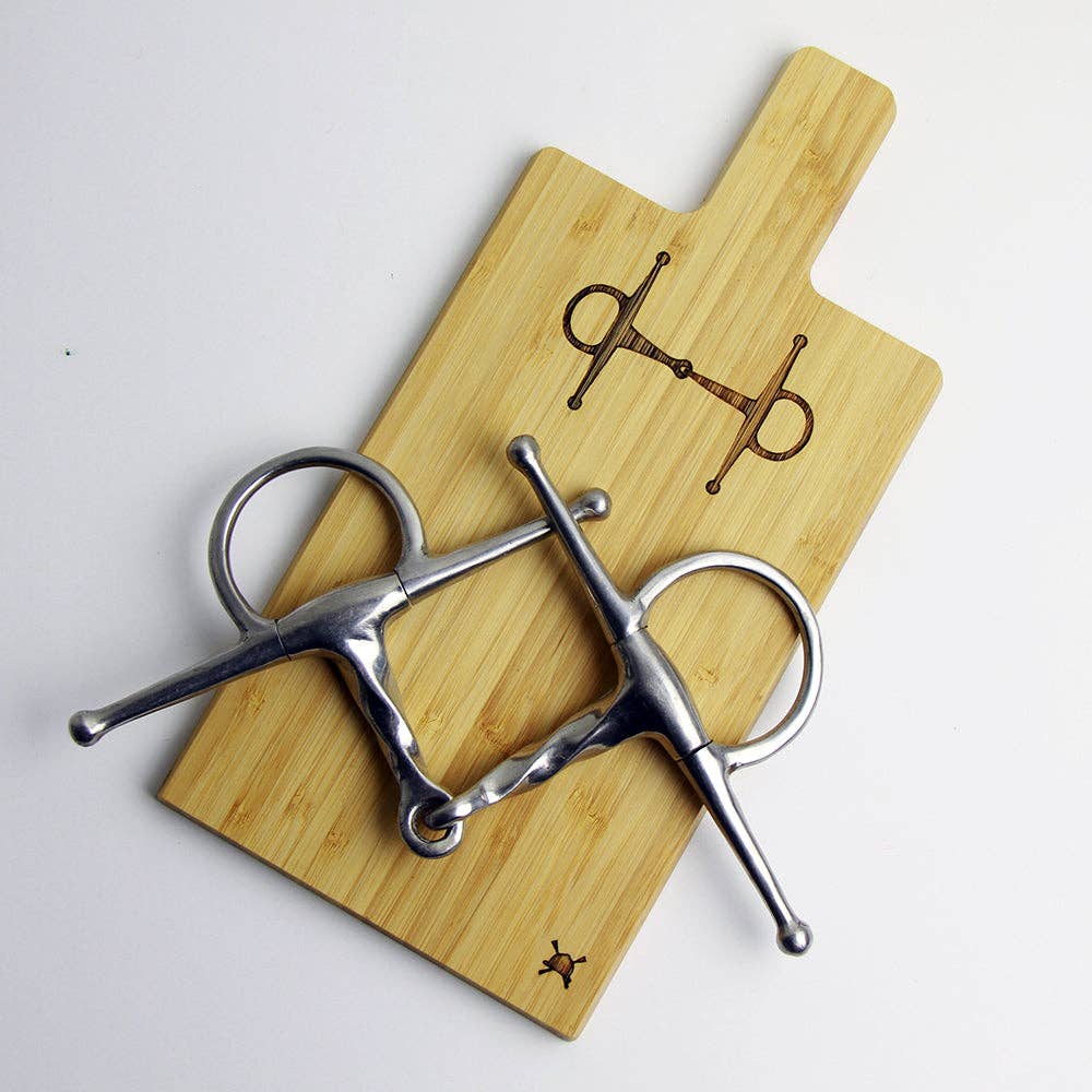 Full Cheek Bamboo Mini Charcuterie Board