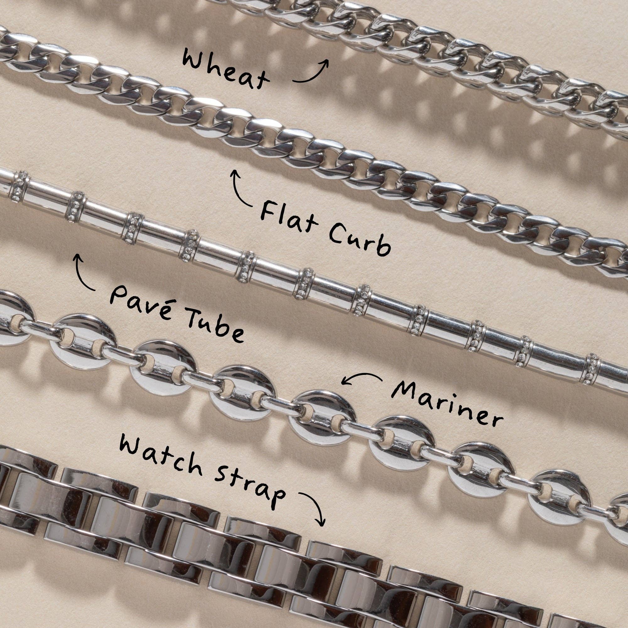 Adjustable Wheat Chain Bracelet
