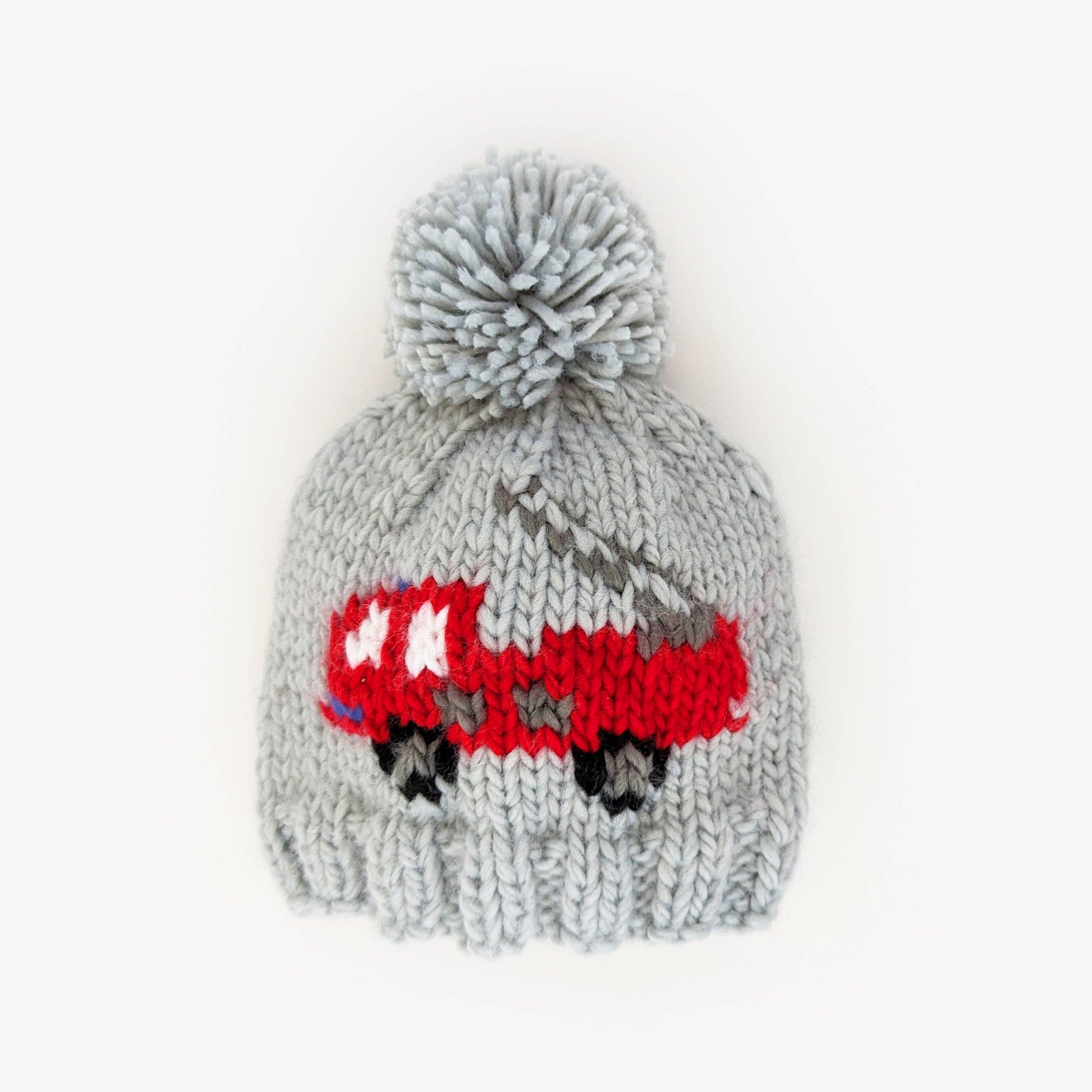 Children-Fire Engine Beanie Hat Baby & Kids