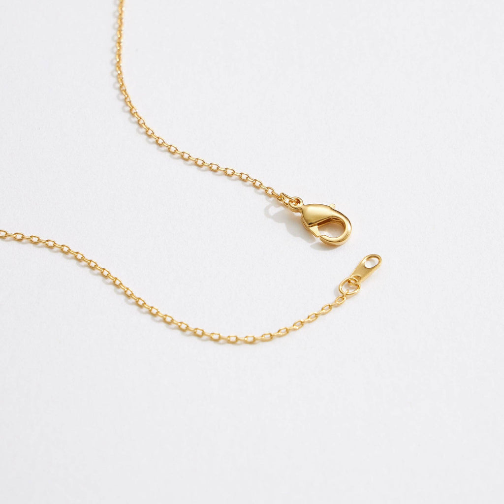 Gold Dipped “Howdy” Script Necklace