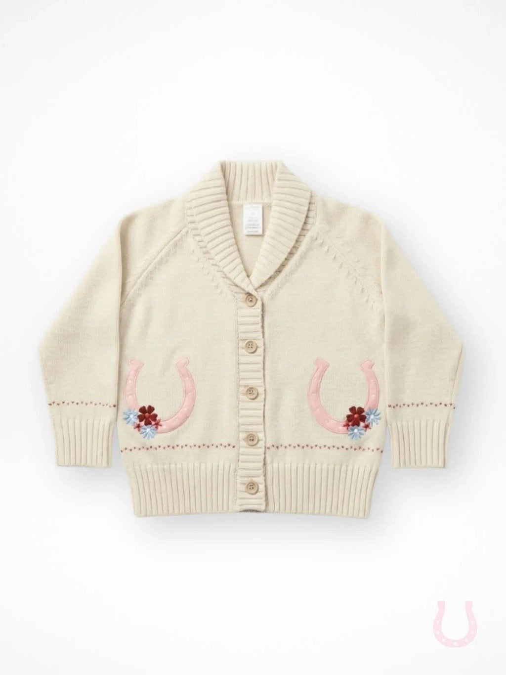 Lil' Dreamer Horseshoe Kids Cardigan