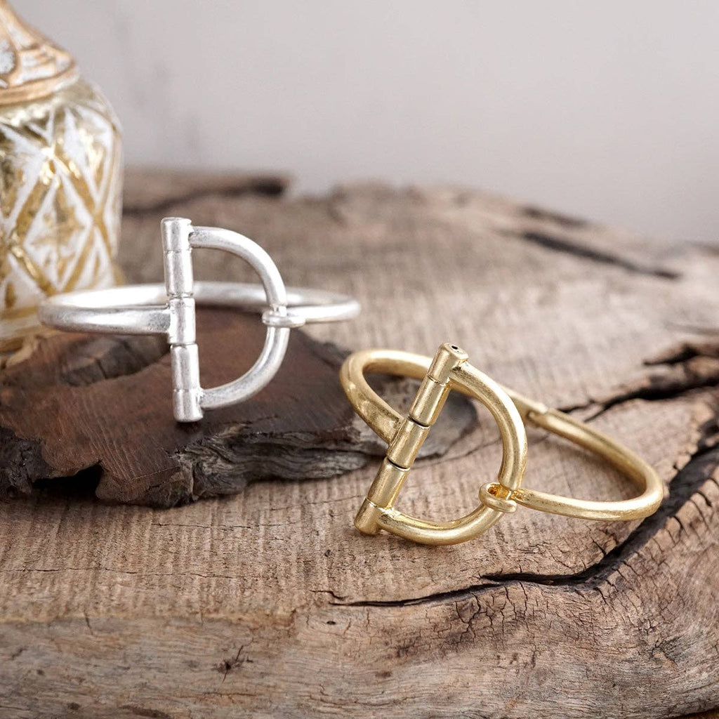 Equestrian Loop – Horsebit Hook Bracelet