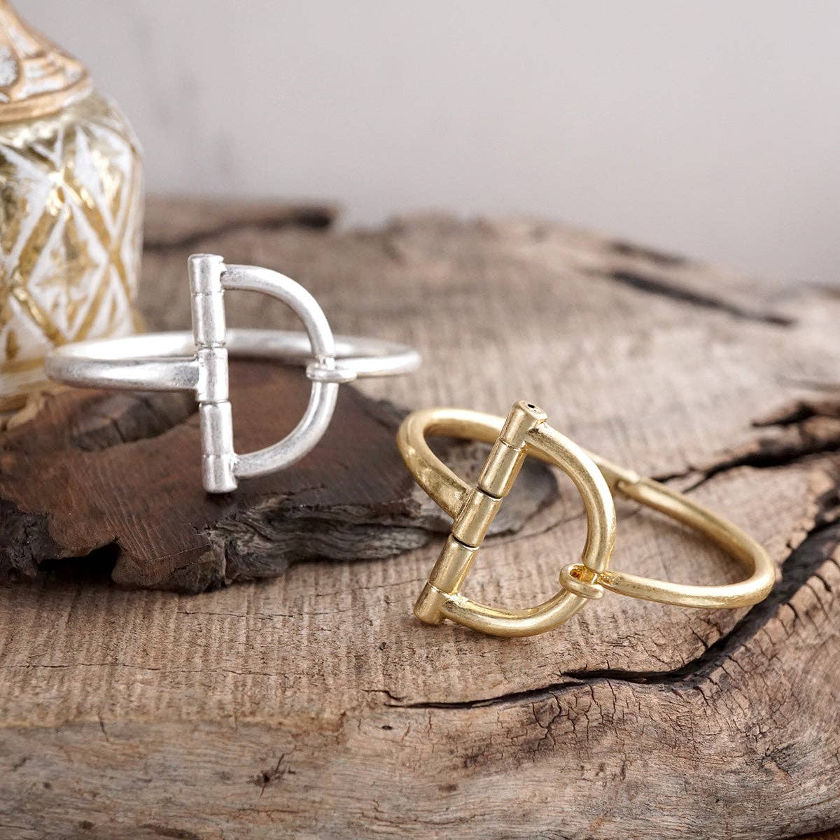 Equestrian Loop – Horsebit Hook Bracelet