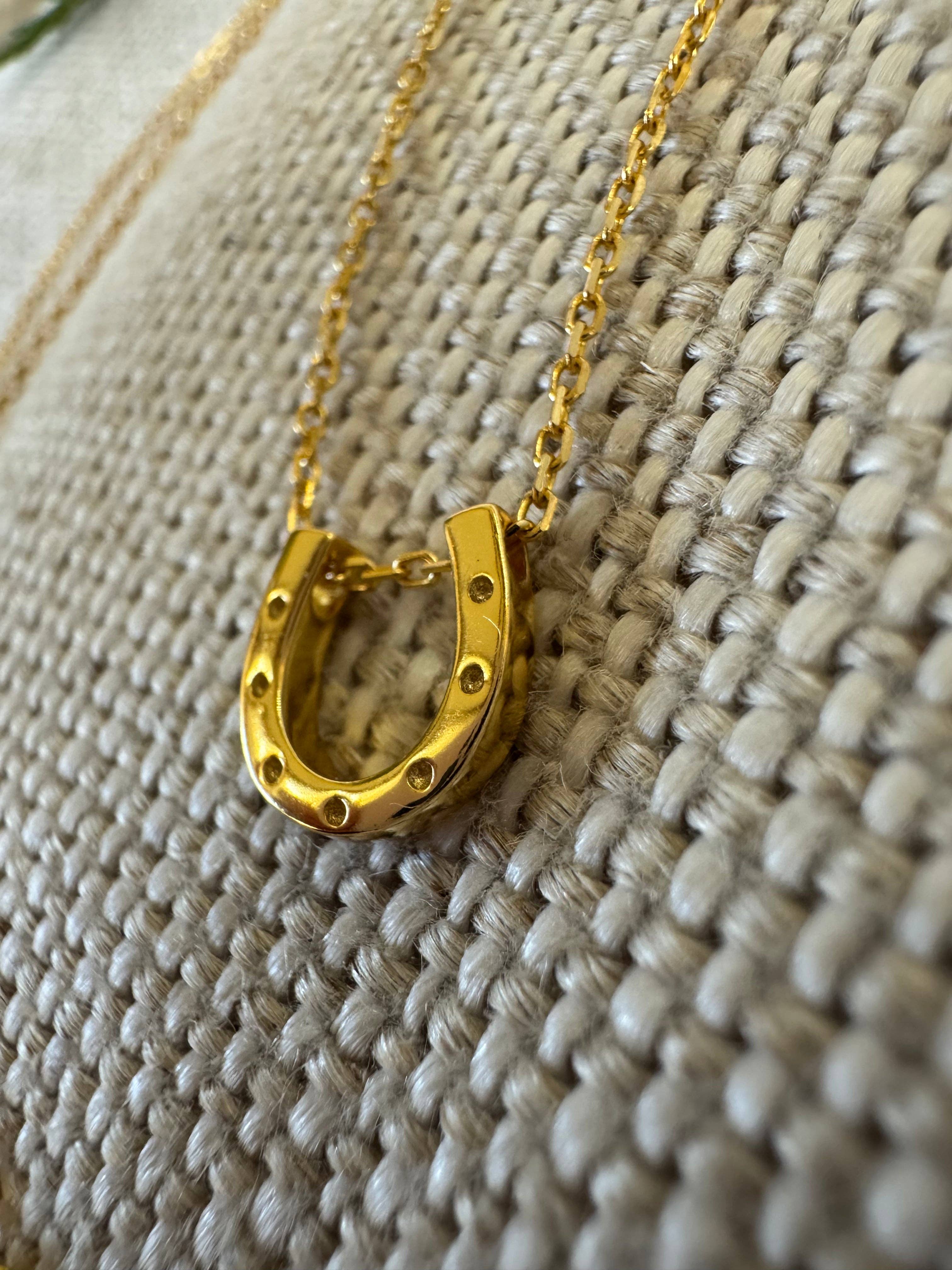Lucky Horseshoe Necklace