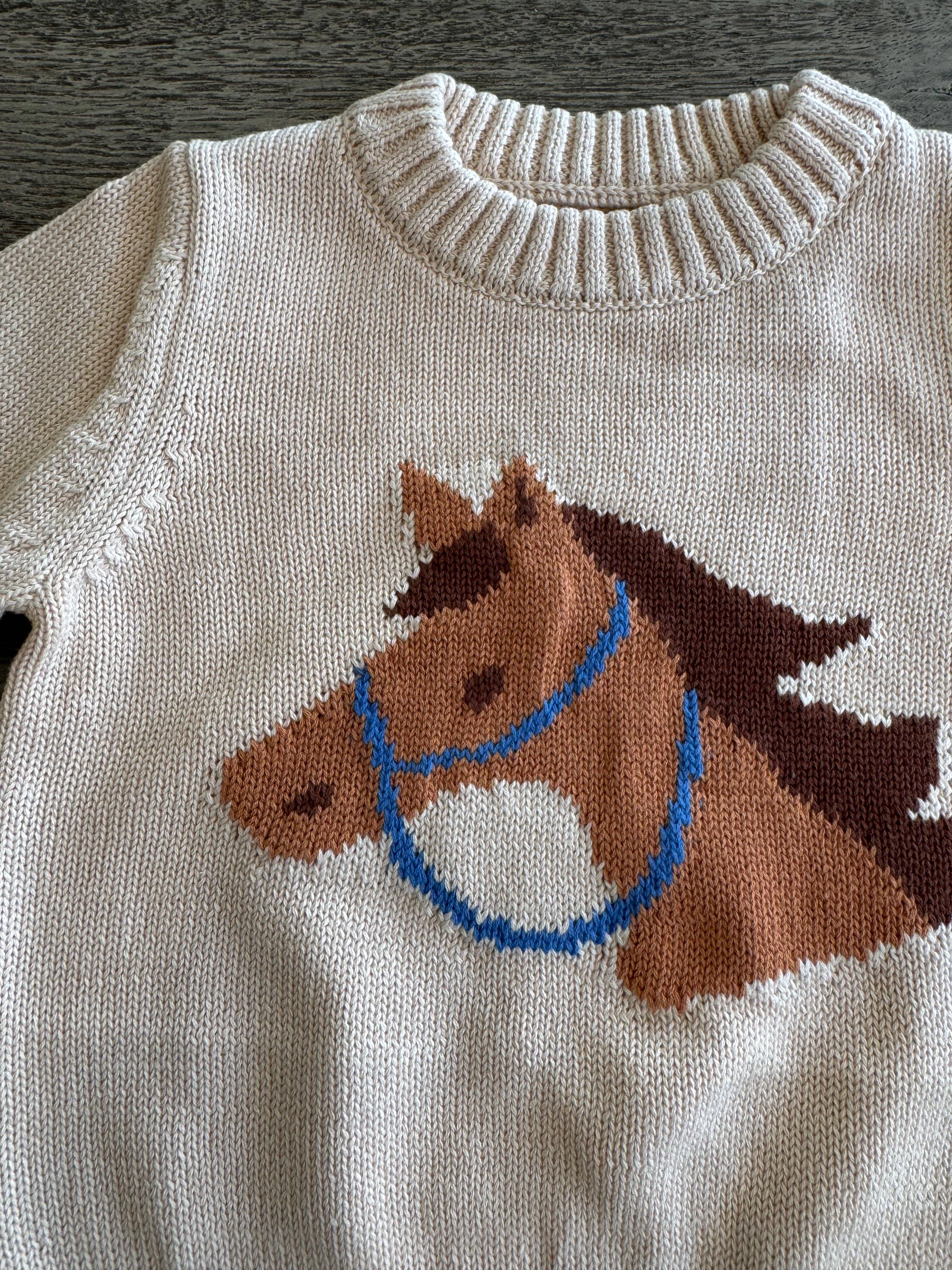 Pony Pal Baby Knit Sweater