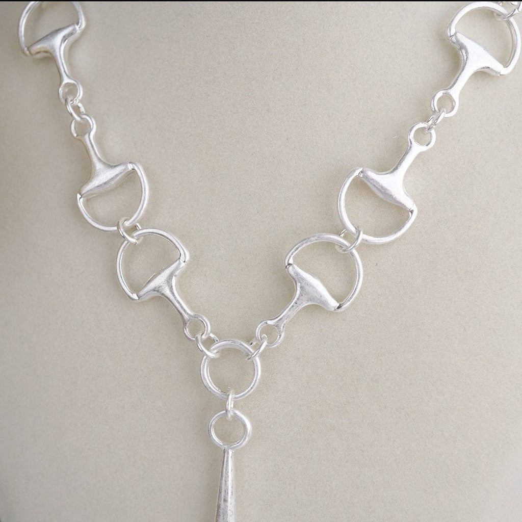 Bit by Bit – Horse Bit Pendant Chain Necklace