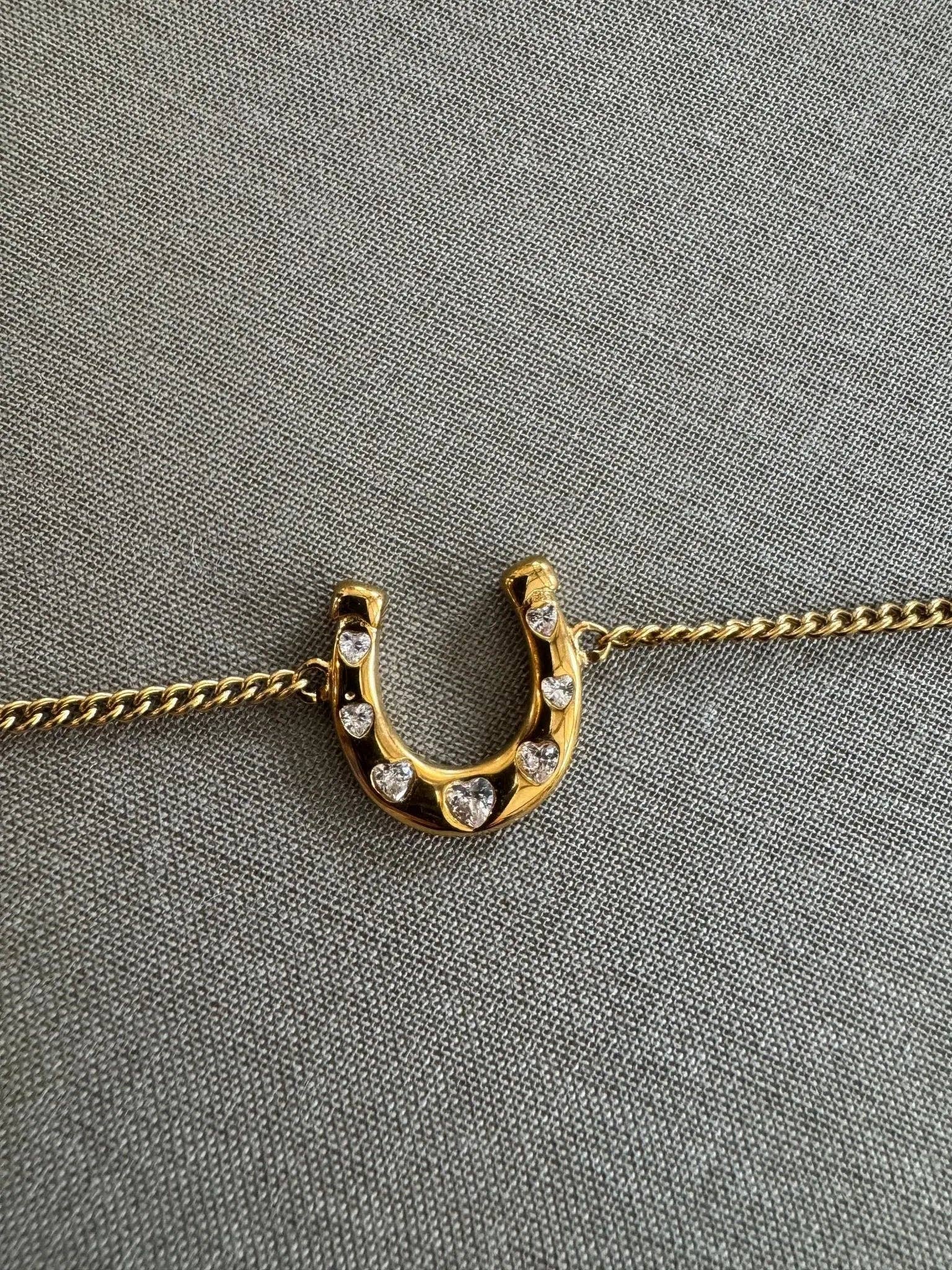 Horseshoe Wish Bracelet