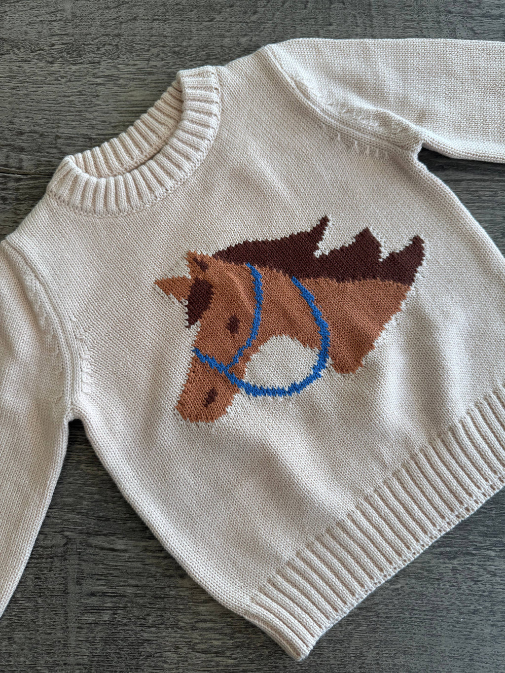 Pony Pal Baby Knit Sweater