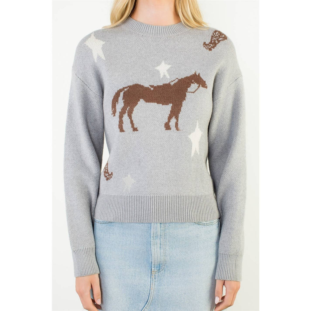 Horse And Star Knit Sweater