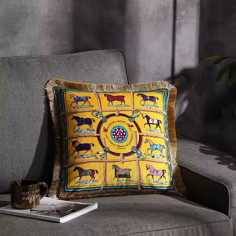 Velvet Pillow Gold