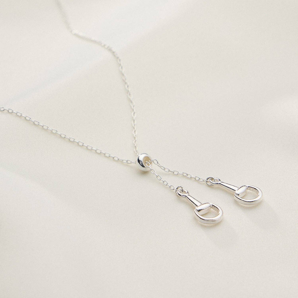 Gold Dipped Bit Charm Necklace - 18K Gold