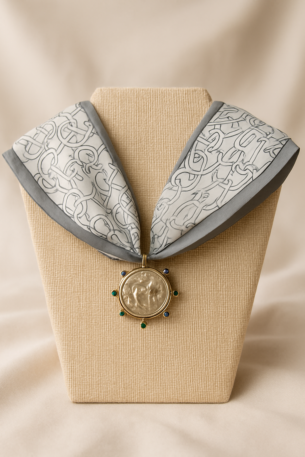 Necklace Jules-Scarf Necklace